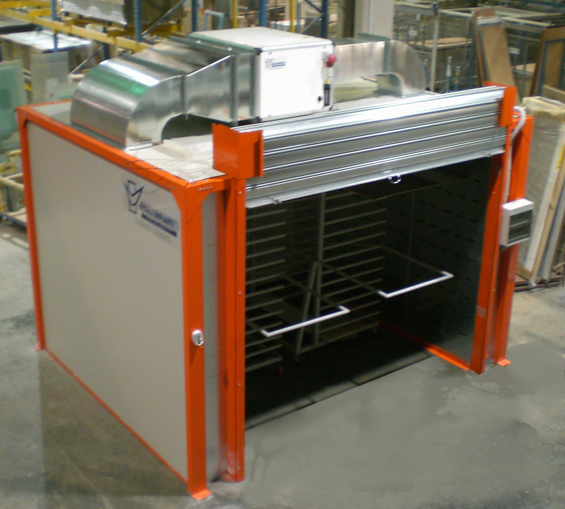 Oven for drying Vidali Finishing