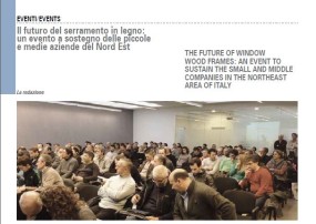 Il futuro del serramento in legno