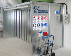 Painting booth dry