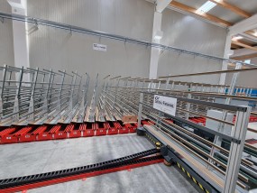 MAGAZZINO AUTOMATICO PER FINESTRE E SERRAMENTI  MOD. FLEXY SYSTEM