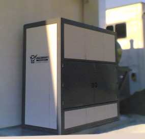 Dry air filtering box