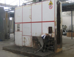 USED FLOW COATING - PLANT FOR IMPREGNATION